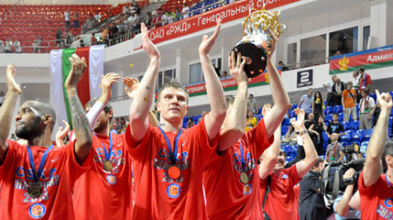 Maskavas CSKA - četrkārtējā VTB līgas čempione 
Foto: vtb-league.com