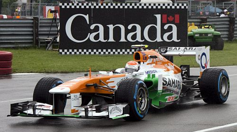 Pirmā treniņa ātrākais pilots Di Resta
Foto: SCANPIX SWEDEN