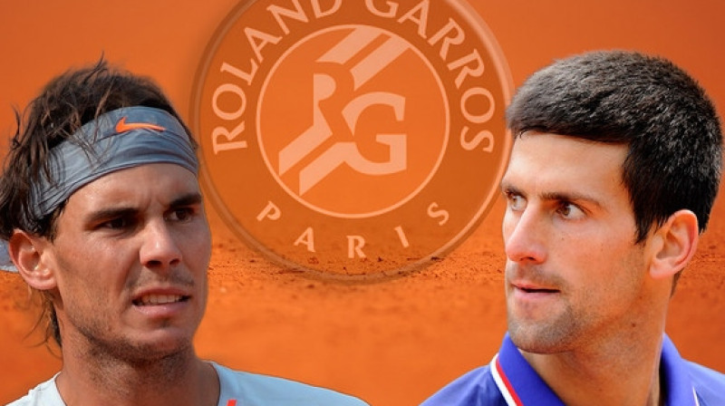 Rafaels Nadals un Novaks Džokovičs
Foto: French Open