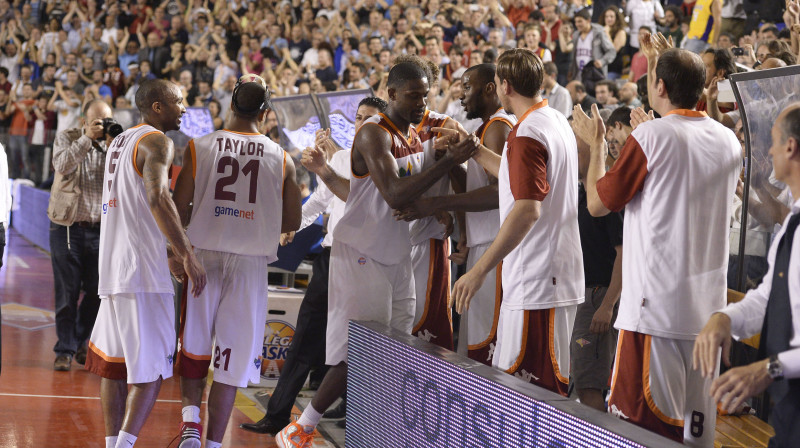 "Acea Roma" sin iekļūšanu finālā 
Foto: LaPresse/Scanpix