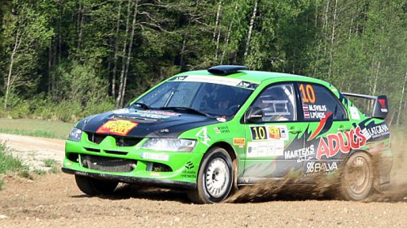 Sviļa/Pūķa rallija ekipāža
Foto: Dace Janova (4rati.lv)