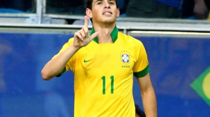 Pirmo vārtu autors Oskars
Foto:AFP/Scanpix