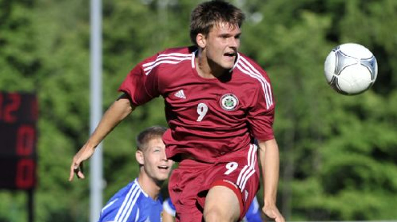 Valērijs Šabala šosezon visos turnīros 12 spēlēs ir guvis 11 vārtus 
Foto: Romāns Kokšarovs, Sporta Avīze, f64