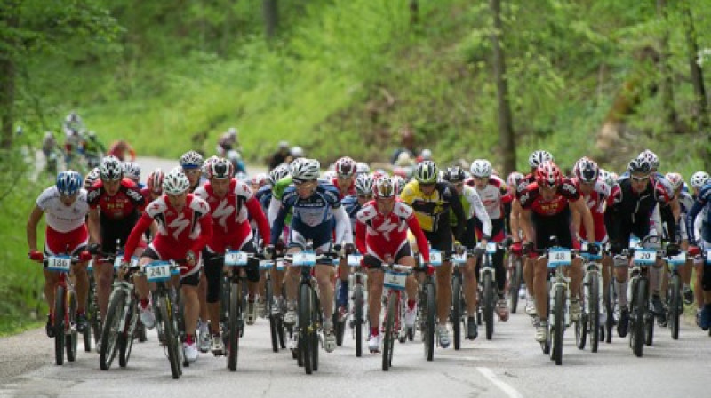 SEB MTB maratons turpinās Siguldā
Foto: Zigismunds Zālmanis