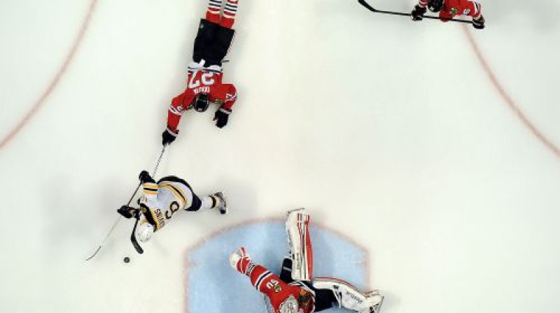 Kaspara Daugaviņa neizmantotā iespēja 3. pagarinājumā
Foto: AFP/Scanpix