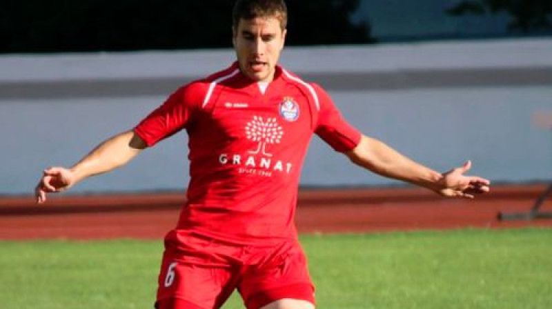 Aleksandrs Fertovs guva vārtus savā dzimšanas dienā
Foto: skontofc.com