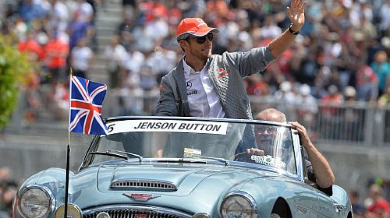 Džensons Batons parādes aplī
Foto: Digitale/Scanpix