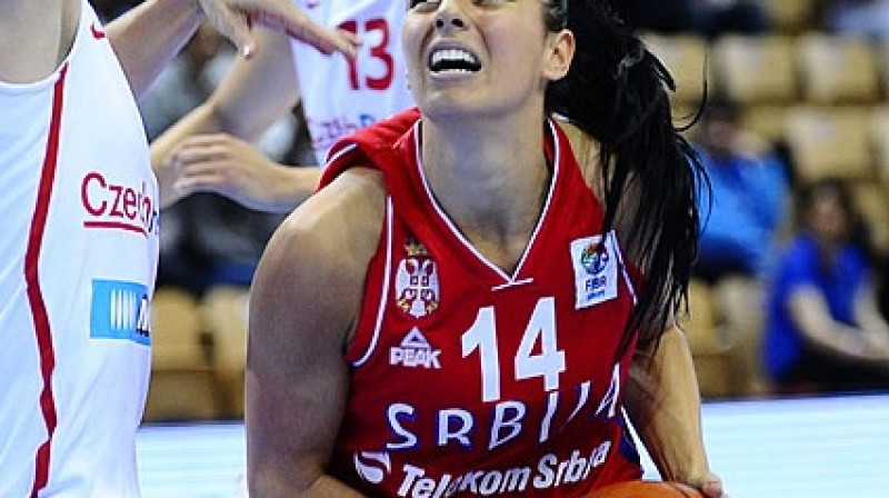 Serbijas kapteine Ana Daboviča
Foto: www.fibaeurope.com