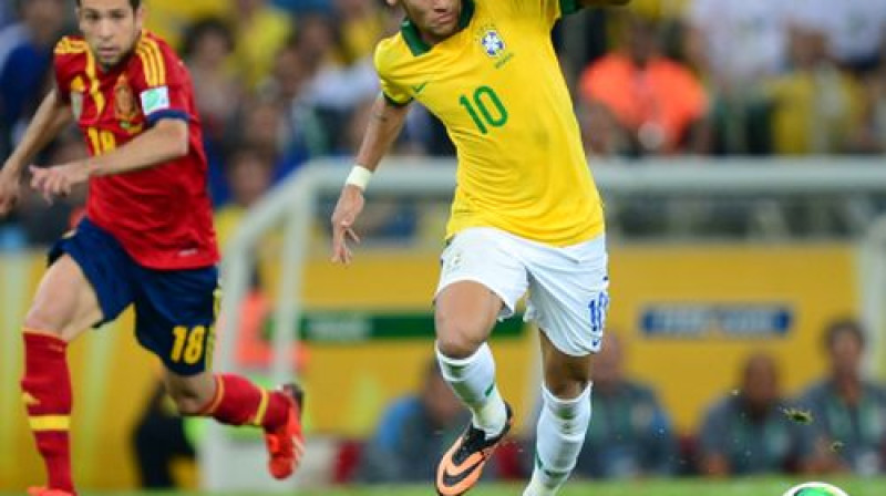 Džordi Alba un Neimārs
Foto: AFP/Scanpix