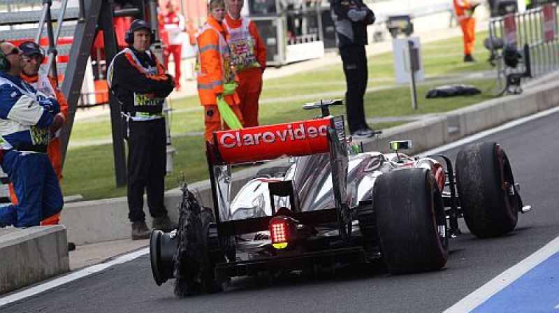 Viens no "Pirelli" upuriem
Foto: Digitale/Scanpix