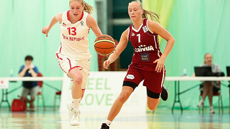 Asnāte Fomina un U20 izlase: Eiropas čempionāts sākts ar diviem zaudējumiem.
Foto: FIBAeurope.com