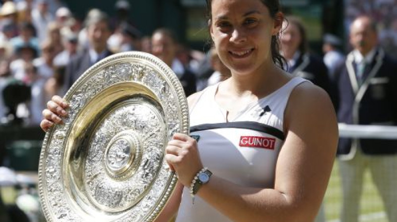 Mariona Bartoli - Vimbldonas čempione!
Foto: Reuters/Scanpix