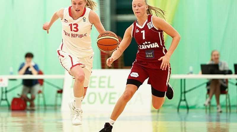 Saspēles vadītāja Asnāte Fomina
Foto: www.fibeurope.com