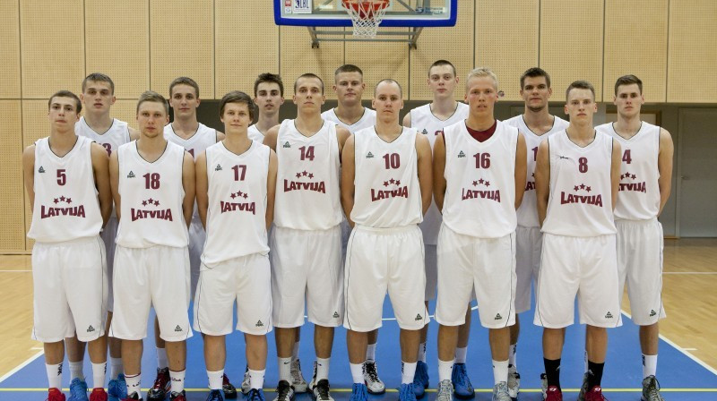 Latvijas U20 izlase
Foto : www.basket.lv