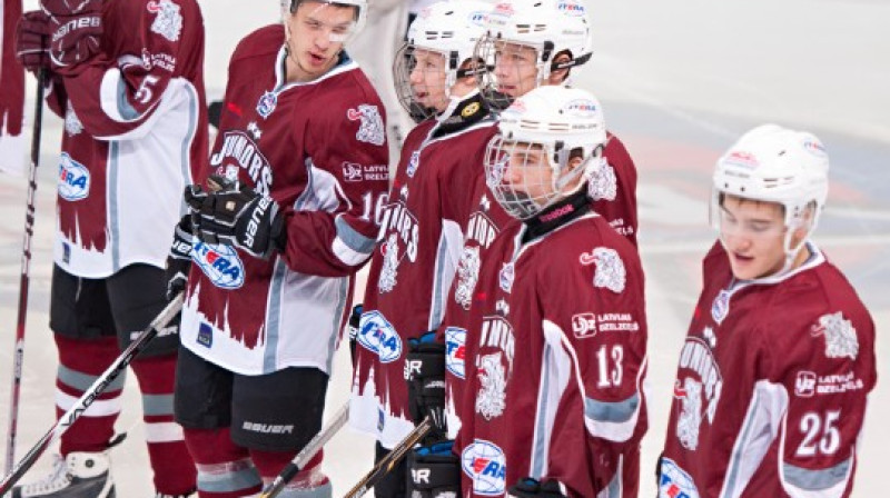 Juniors vienības ierinda 2012. gada rudenī. Foto: lhf.lv