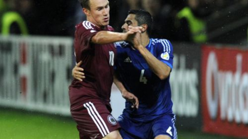 Aleksejs Višņakovs pret Nikosu Spiropulosu
Foto: Romāns Kokšarovs, Sporta Avīze, f64