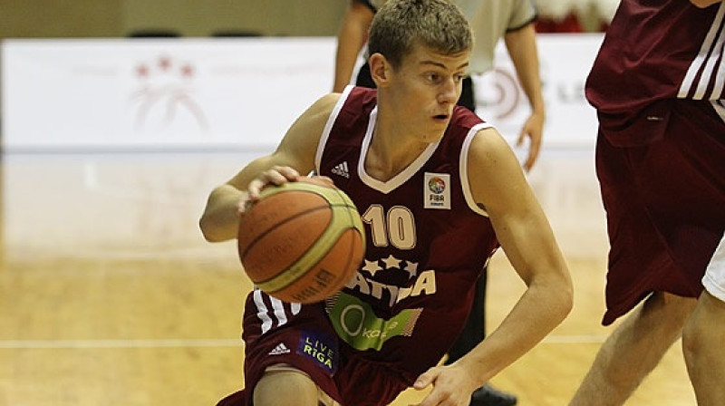Dāvis Geks
Foto: www.fibaeurope.com (Mārtiņš Sīlis)