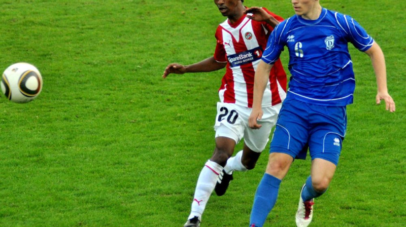 Andrejs Kovaļovs pirms diviem gadiem pret norvēģu "Tromso" nespēja glābt no sagrāves. Kā būs šoreiz?
Foto: Ivars Račko, Sportacentrs.com