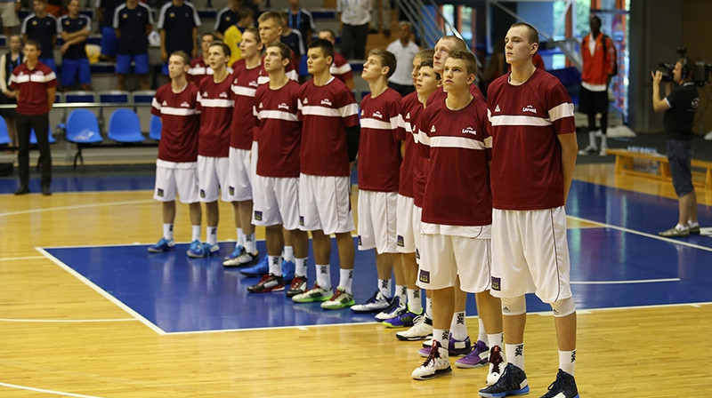 Latvijas U18 izlase
Foto: Mārtiņš Sīlis, www.fibaeurope.com