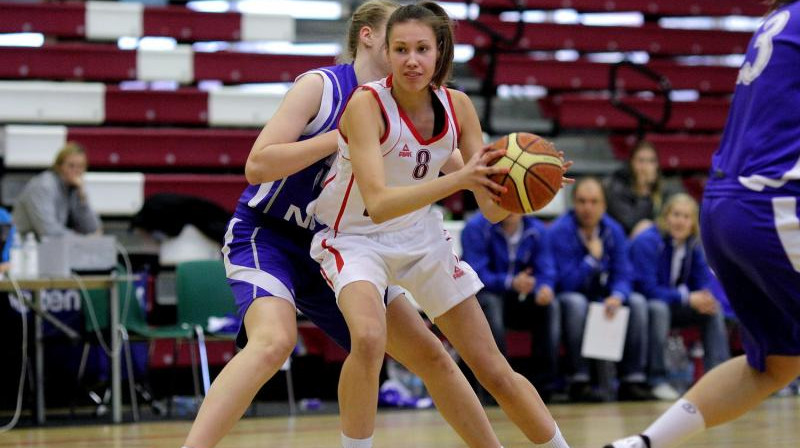 Anna Buša Baltijas jūras kausa izcīņā
Foto: www.basket.ee