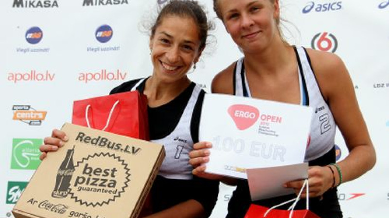 Otrā posma čempiones
Foto: Latvijas Pludmales Volejbola līga