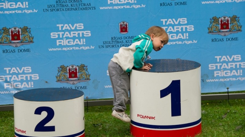 Mazais pjedestāla iekarotājs
Foto: sports.riga.lv