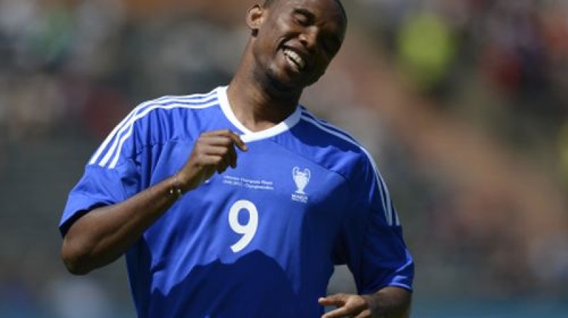Samuels Eto'o atlases ciklā ir guvis divus vārtus
Foto: AFP/Scanpix