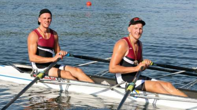 Krišs Kalniņš un Gints Zunde
Foto: rowing.lv