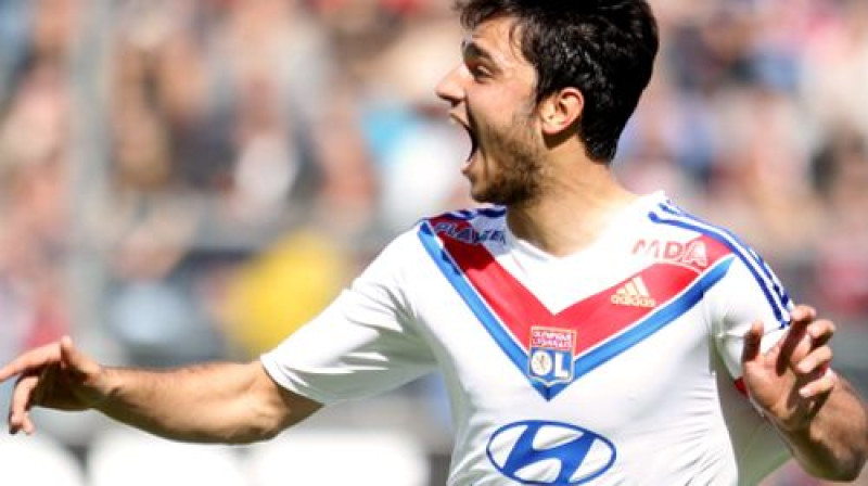 Lionas "Olympique" uzlecošā zvaigzne Klemāns Grenjē
Foto: AFP/Scanpix