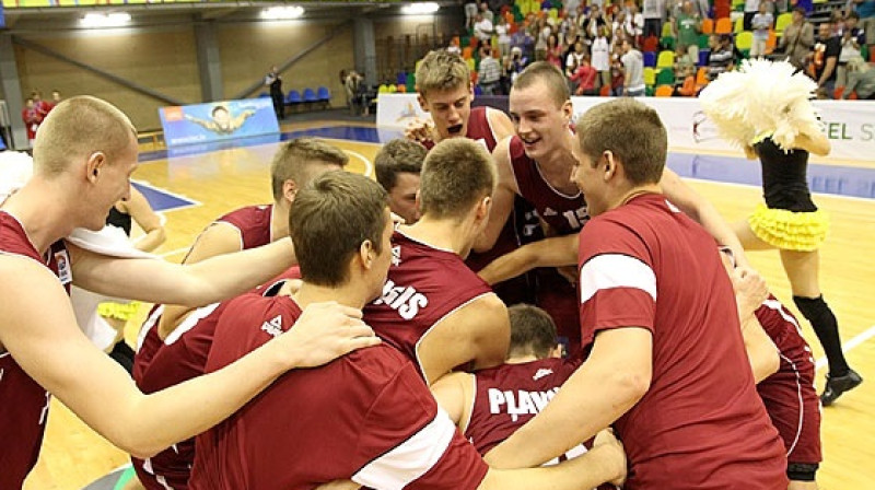 Latvijas U18 basketbola izlase
Foto: Mārtiņš Sīlis, www.fibaeurope.com