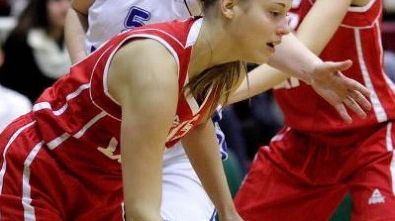 Arta Frīdenberga Baltijas jūras kausa izcīņā
Foto: www.basket.ee