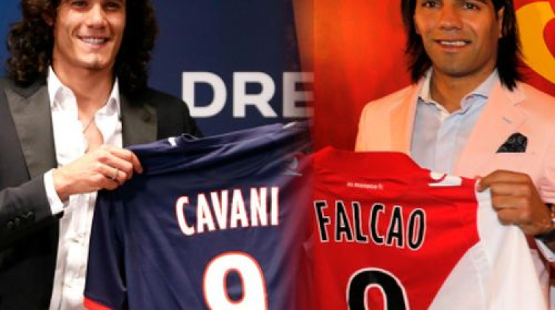 Edinsons Kavani un Radamels Falkao
Foto: paddypowered.com, AFP, Scanpix