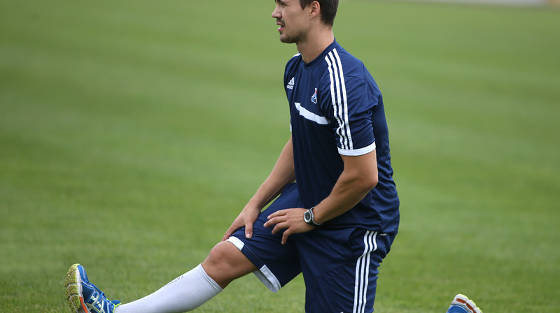 Miķelis Rēdlihs pirmssezonas testos
Yaroslav Neyelov, hclokomotiv.ru