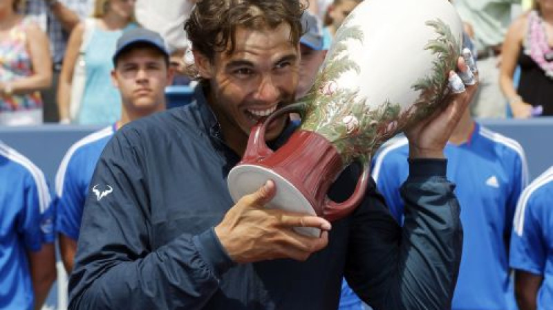 Rafaels Nadals turpina vākt titulus – šogad jau deviņi!
Foto: AFP/Scanpix