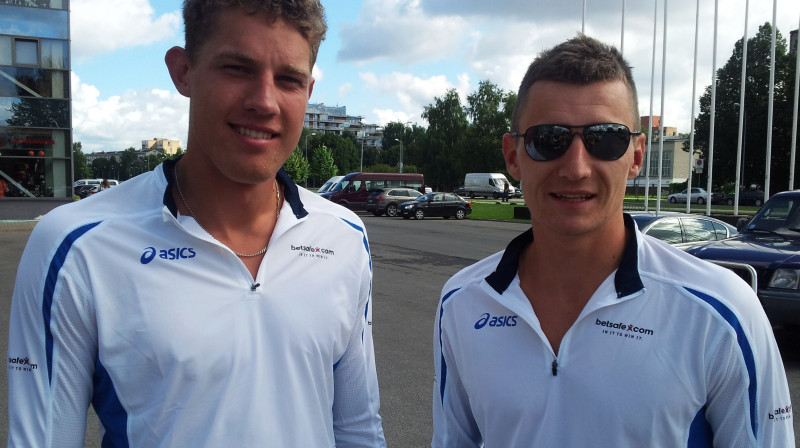 Aleksandrs Solovejs un Mārtiņš Pļaviņš
Foto: ViniIrDivi.lv
