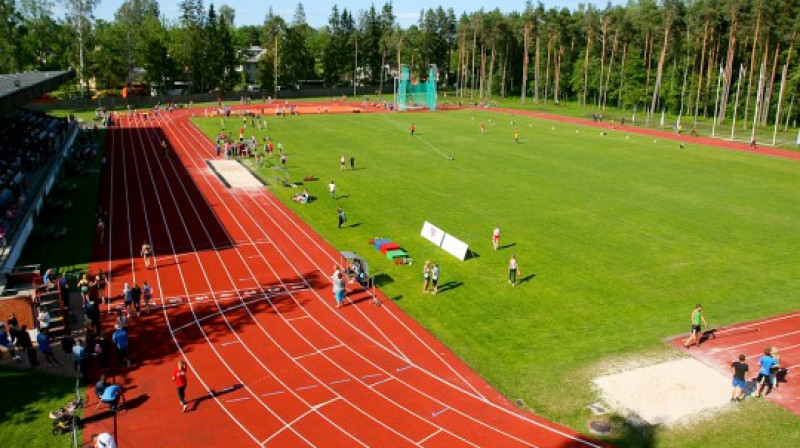 Jāņa Daliņa stadions Valmierā
Foto: Sportsvalmiera.lv, Edgars Vaivads