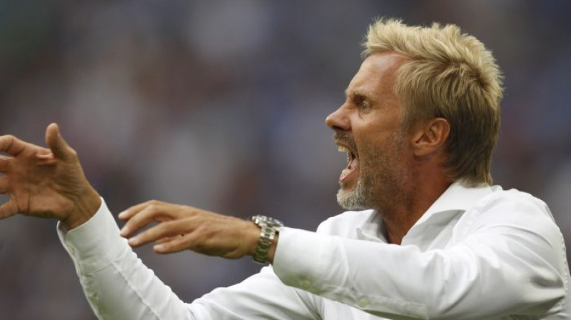 HSV galvenais treneris Torstens Finks
Foto: Reuters/Scanpix