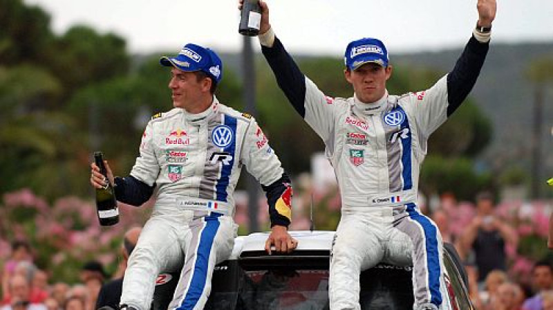 Sebastjans Ožjē ar stūrmani
Foto:  SCANPIX SWEDEN