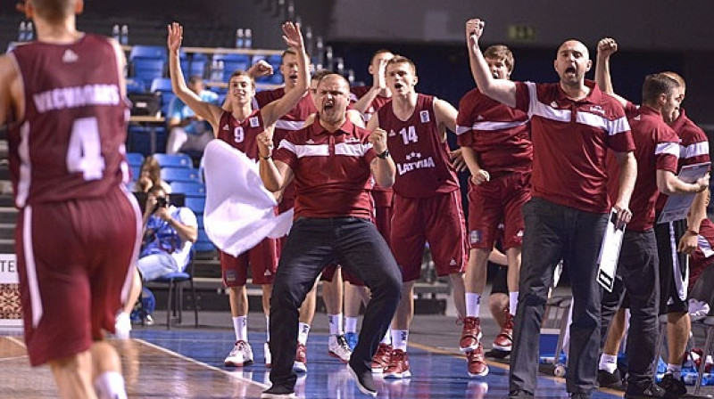 Latvijas U20 vīriešu basketbola valstsvienība Tallinā izcīnīja sudraba medaļas
Foto: www.fibaeurope.com
