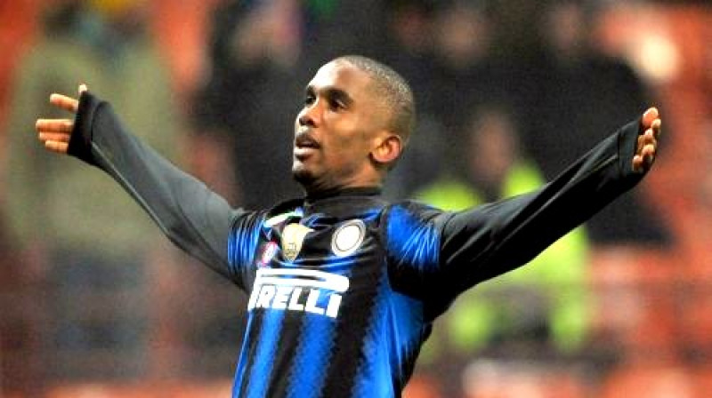Samuels Eto'o "Inter" formā
Foto: AP/Scanpix