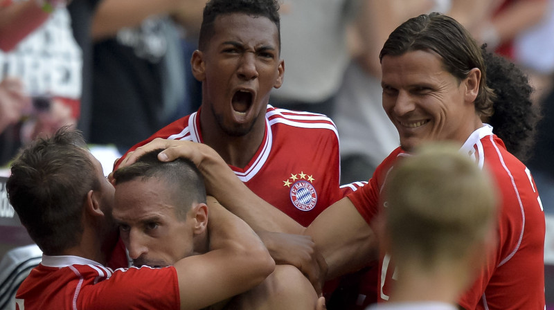 Franks Riberī tikko guvis vārtus
Foto: AFP/Scanpix