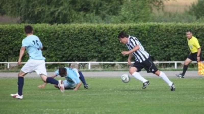 Vits Rimkus ar bumbu
Foto: dzirkstele.lv