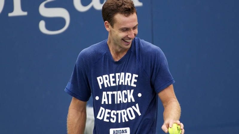 Ernests Gulbis gada pēdējo "Grand Slam" turnīru sagaida labā noskaņojumā
Foto: Pang-Dian Fan, Flickr