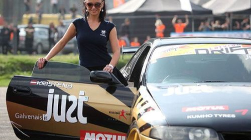 Latvijas drifta karaliene
Foto: Publicitātes foto