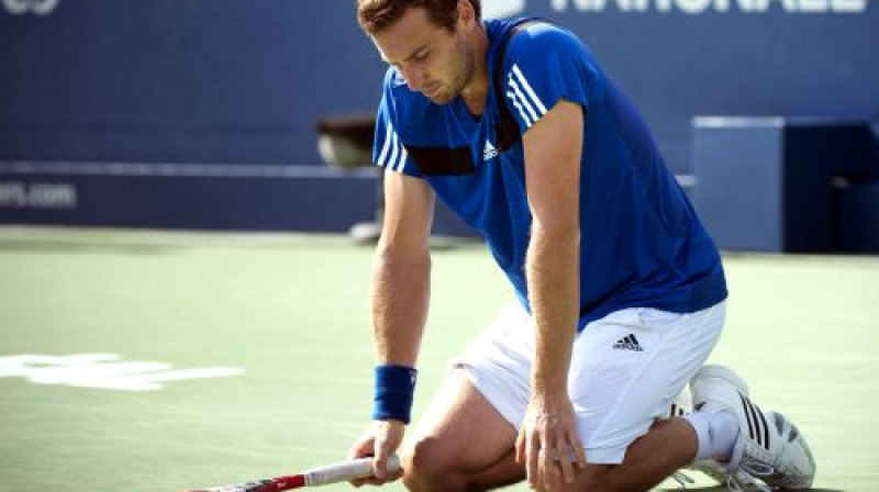 Ernests Gulbis piedzīvojis kārtējo kritienu
Foto: AP/Scanpix