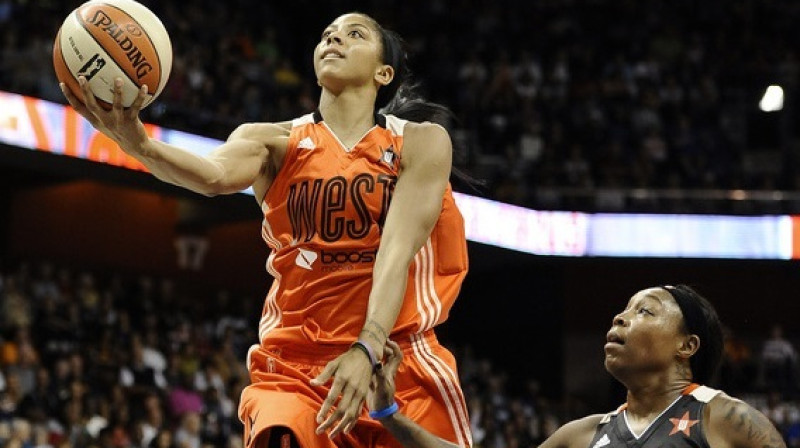 Kendisa Pārkere ir Anetes Jēkabsones kolēģe Jekaterinburgas klubā UGMK
Foto: AP/Scanpix