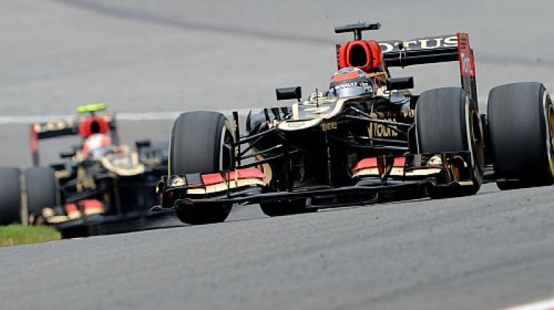 "Lotus" komandas formulas
Foto: AFP/Scanpix