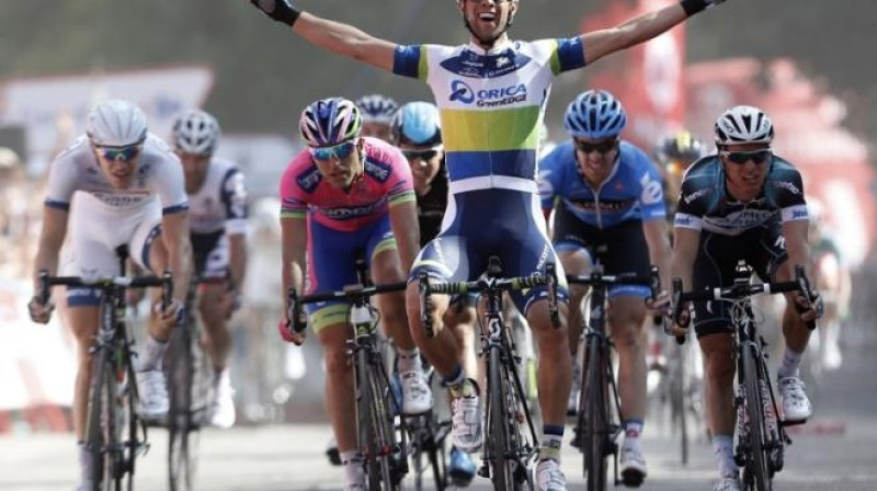 Maikls Metjūzs triumfē 5. posmā
Foto: AFP/Scanpix