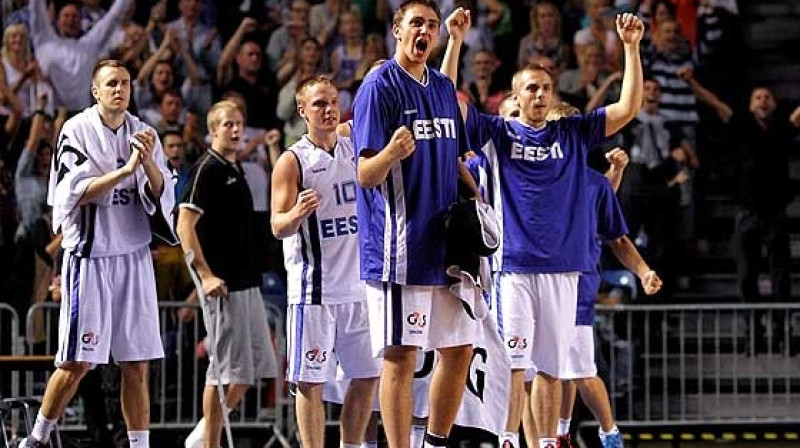 Igaunijas basketbolisti 2015. gadā spēlēs Eiropas čempionāta finālturnīrā
Foto: www.fibaeurope.com