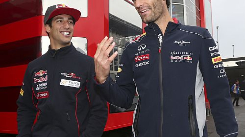 Rikjardo un Vēbers
Foto: SCANPIX SWEDEN